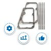Kawasaki FR651V Push Rod Gasket Set Replacement-5