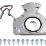 Rear Main Seal Cover Kit RADHLBNIU Aluminum with Gasket and Hardware-0