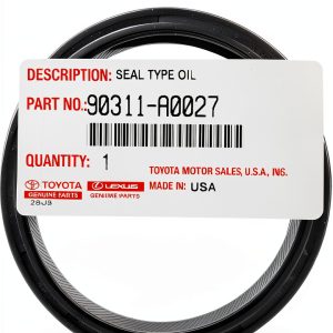 Toyota OEM Main Seal 90311-A0027 Lightweight Machined Design-0