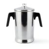 MIRRO Aluminum Stove Top Percolator 9 Cup Silver Home Camping-1