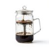 Glass Coffee Percolator VERDETECH Non-Electric Borosilicate Nonna-1