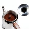 Electric Coffee Percolator APOXCON 8 Cup Stainless Steel Wood Handle-4