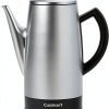 Cuisinart 12-Cup Stainless Steel Percolator Classic Black PRC-12-0