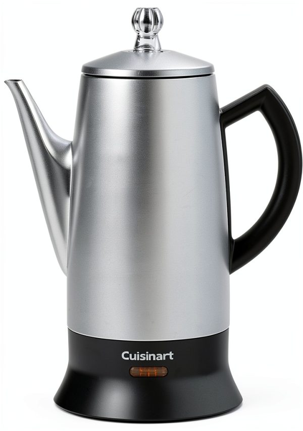 Cuisinart 12-Cup Stainless Steel Percolator Classic Black PRC-12-0