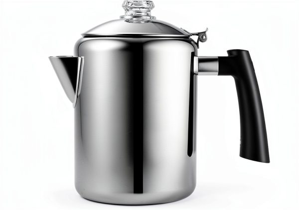 Stovetop Coffee Percolator 8-Cup Stainless Steel by Cook N Home-0