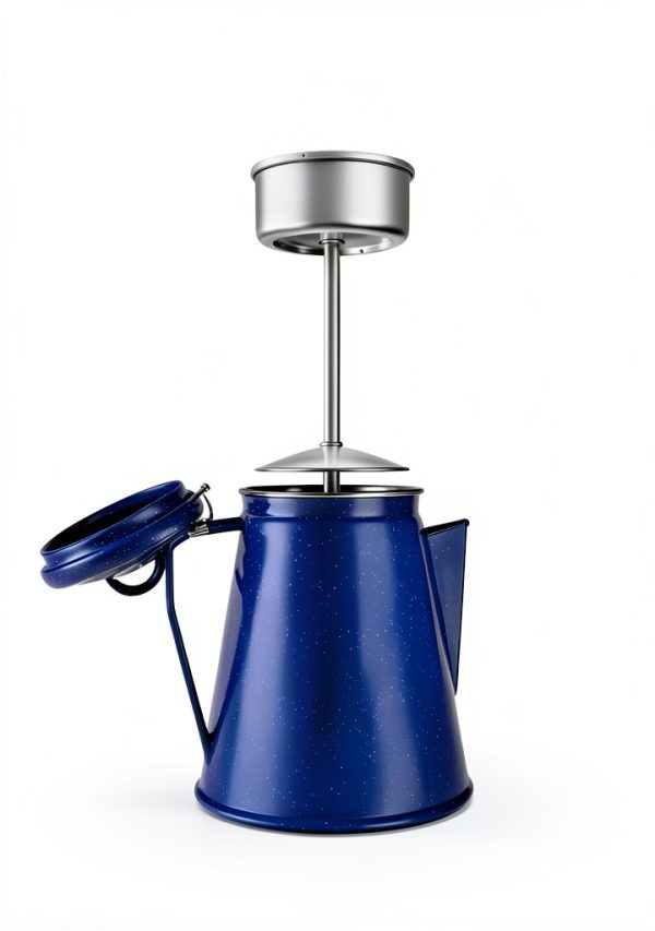 Stansport Aluminum Percolator Stem 9 Cup Lightweight Camping Accessory-3