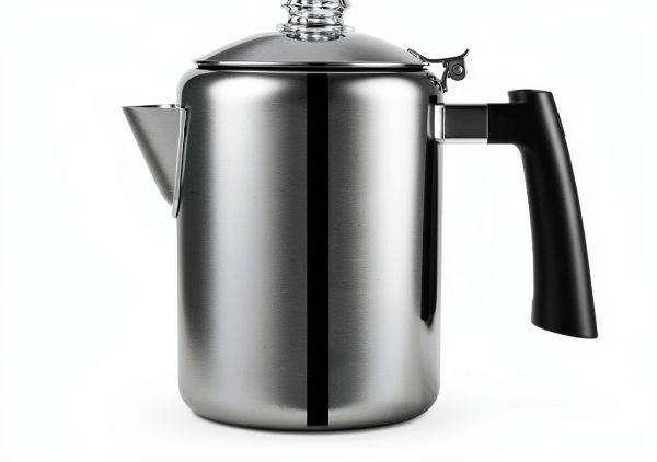 Stovetop Coffee Percolator 8-Cup Stainless Steel by Cook N Home-4