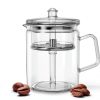 Glass Coffee Percolator VERDETECH Non-Electric Borosilicate Nonna-0