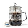 Glass Coffee Percolator VERDETECH Non-Electric Borosilicate Nonna-3