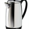 Farberware Coffee Percolator PK1200SS Stainless with Permanent Filter-0