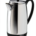 Farberware Coffee Percolator PK1200SS Stainless with Permanent Filter-0