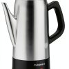 Cuisinart 12-Cup Stainless Steel Percolator Classic Black PRC-12-1
