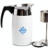 Corning Ware Blue Cornflower 10 Cup Electric Percolator Retro-5